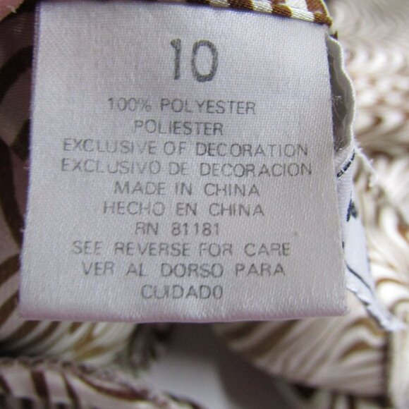 VTG 80s 90s SAFARI Leopard Animal Print Disco Novelty Button Front Shirt Top 10 - Picture 9 of 11